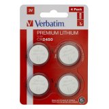 1x4 Verbatim CR 2450 Lithium battery 49535 #1