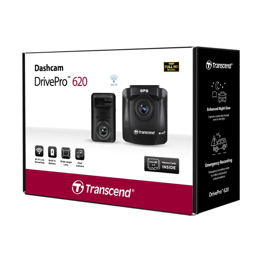 Transcend DrivePro 620 2 Cameras incl. 2x 32GB microSDHC #5