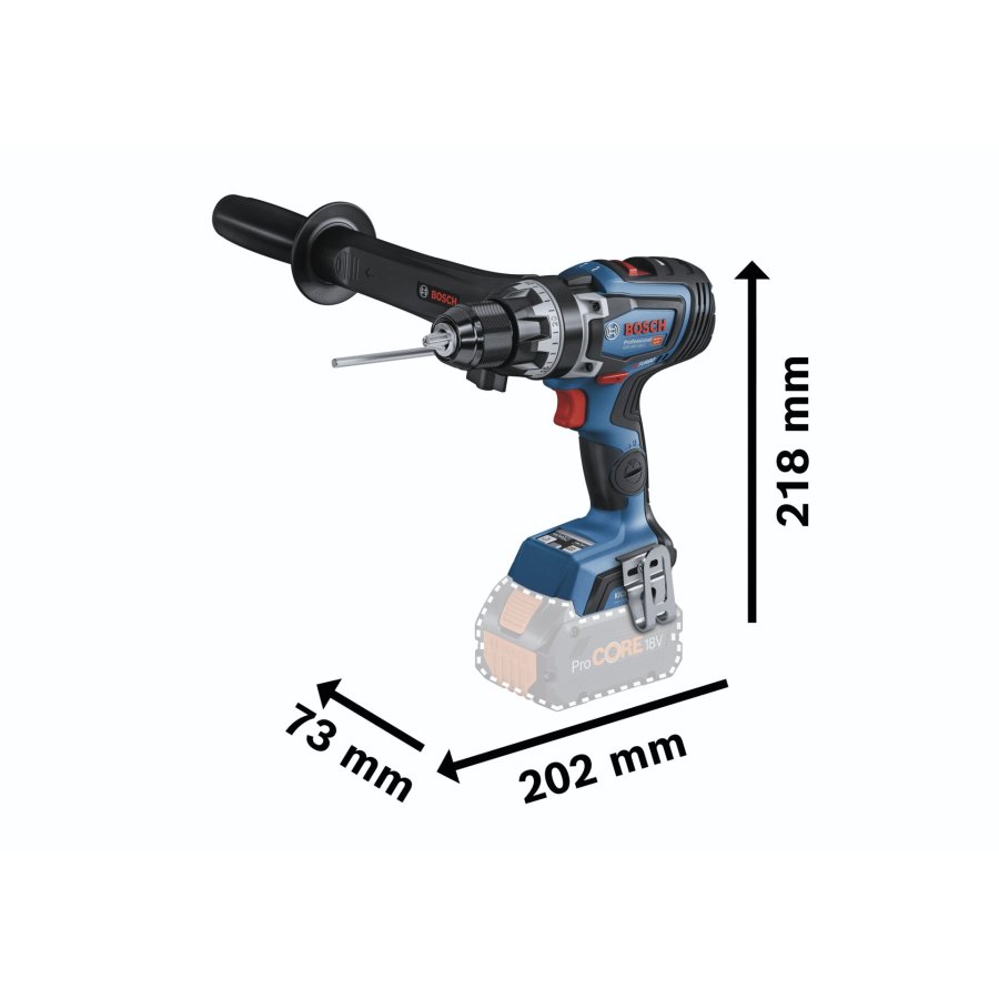 Bosch GSR 18V-150 C Professional Cordless Drill Driver #2
