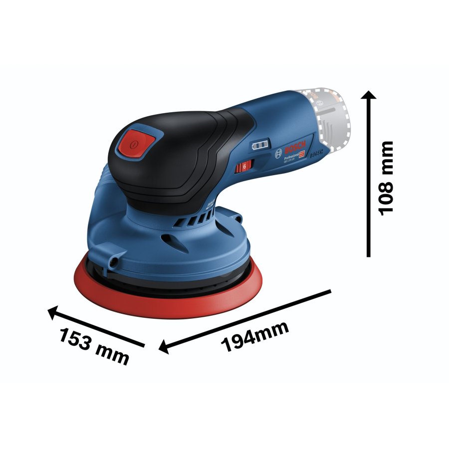 Bosch GEX 12V-125 Professional Random Orbit Sander Body Only #2