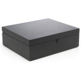 Bredemeijer Tea Bag Box with 6 Compartments, black 184006 #1