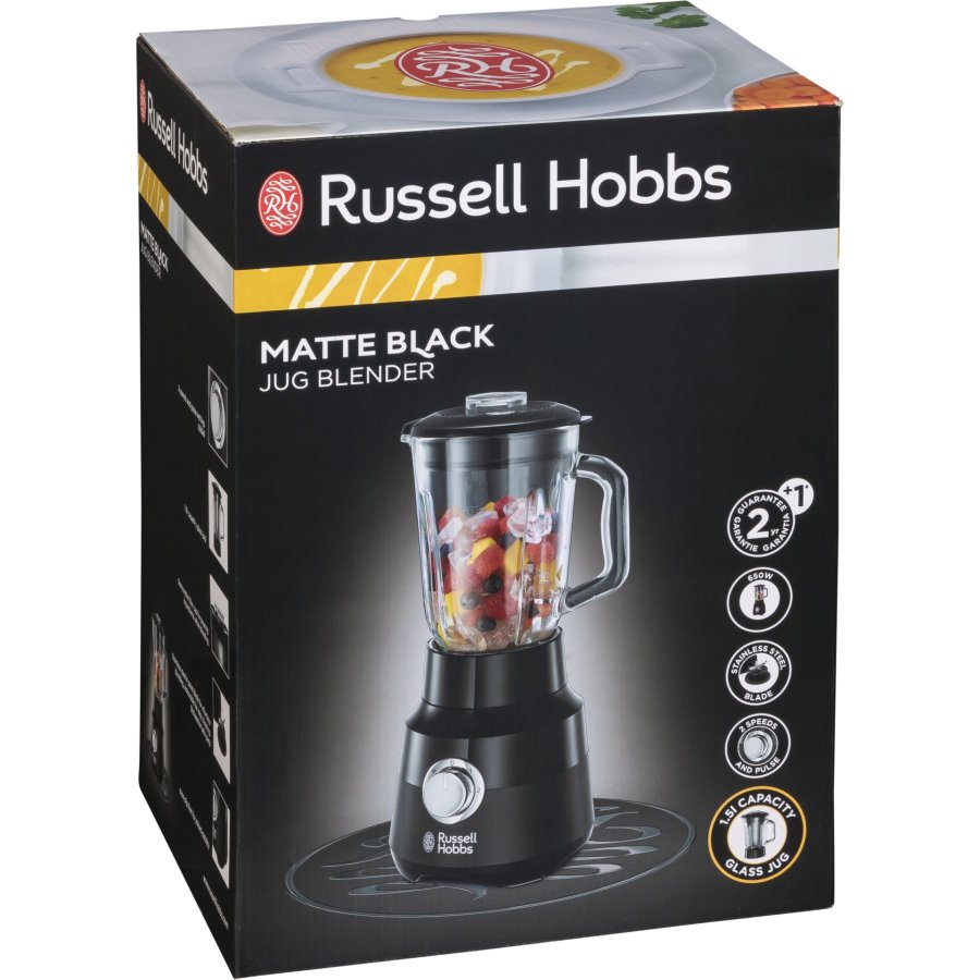 Kop-blender Russell Hobbs Matte Black 24722-56 650 W 1,5 L Sort #1