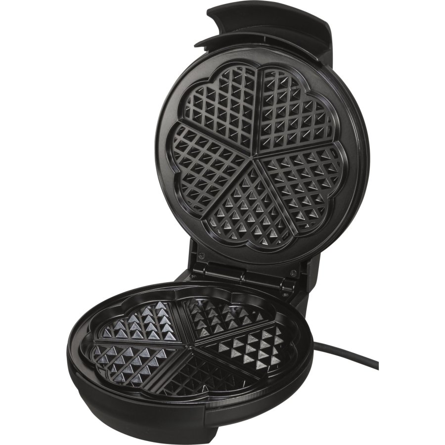 Severin WA 2103 vaffeljern 4 vaffel/vafler 1200 W Sort, Slv #2