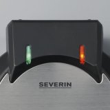 Severin WA 2103 vaffeljern 4 vaffel/vafler 1200 W Sort, Slv #4