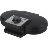 Severin WA 2106 vaffeljern 2 vaffel/vafler 1200 W Sort #1