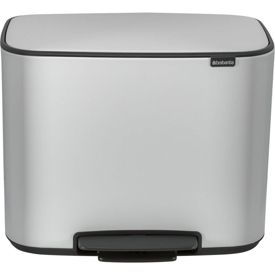Brabantia Bo Pedal Bin white, 3 x 11 L #1