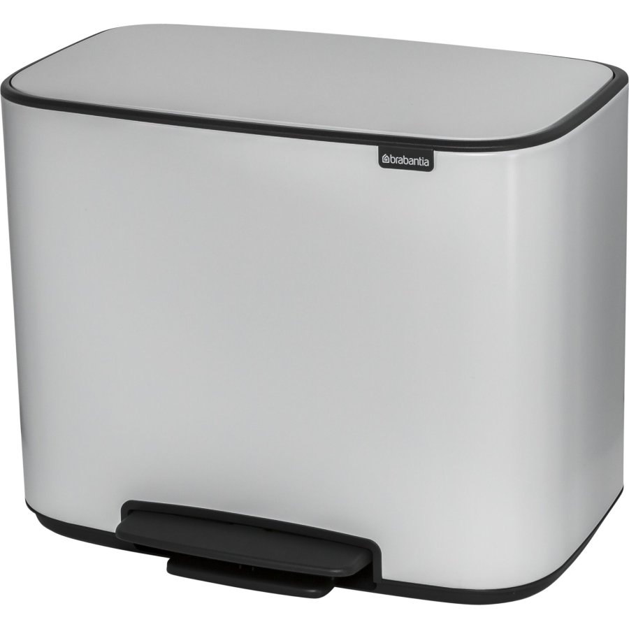 Brabantia Bo Pedal Bin white, 3 x 11 L #2