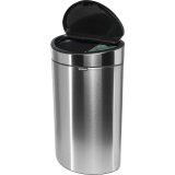 Brabantia Waste Bin Touch Bin New,recycle, 23+10 L steel matt #3