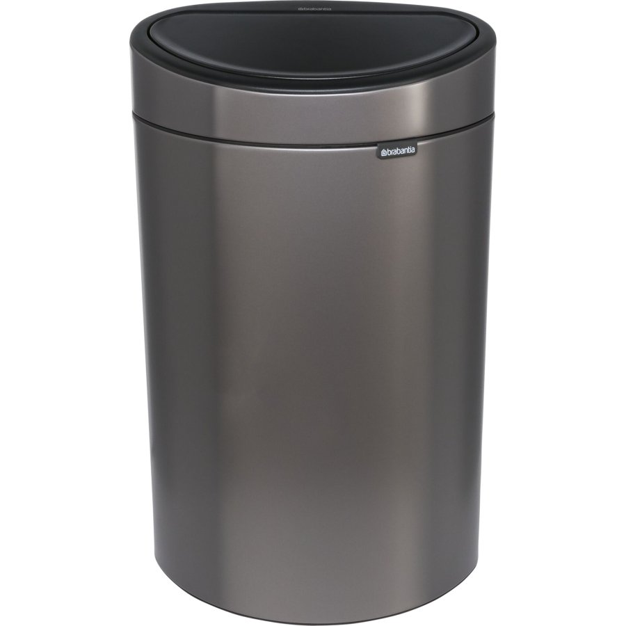 Brabantia Waste Bin Touch Bin New,recycle, 23+10 L Platinum #1