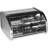 Brabantia Roll Top Bread Bin steel glossy, medium #2
