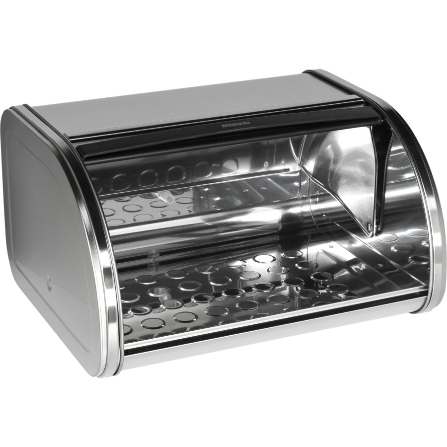 Brabantia Roll Top Bread Bin steel matt, medium #2