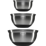 Brabantia Mixing Bowl Set steel matt black,    1, 1.6 & 3 litre #1