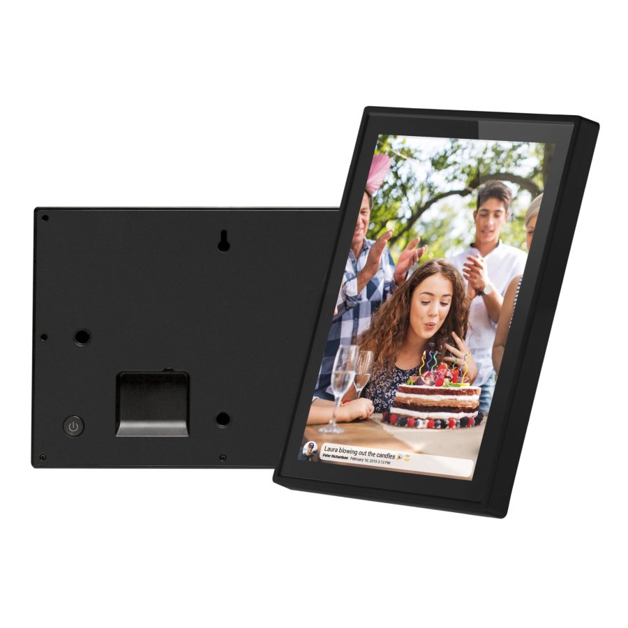 Denver PFF-1021 digital fotoramme Sort 25,6 cm (10.1