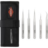 KNIPEX Precision Tweezers Set 5 pieces #1
