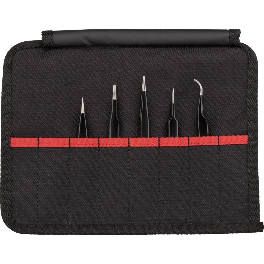 KNIPEX Universal Tweezer Set, ESD 5pcs #2