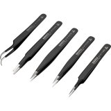 KNIPEX Universal Tweezer Set, ESD 5pcs #3