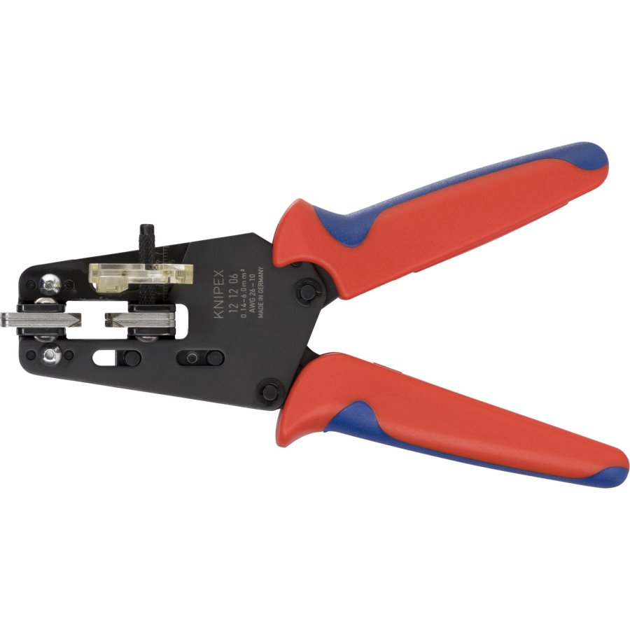 KNIPEX Precision Insulation Stripper with adapted blades #1