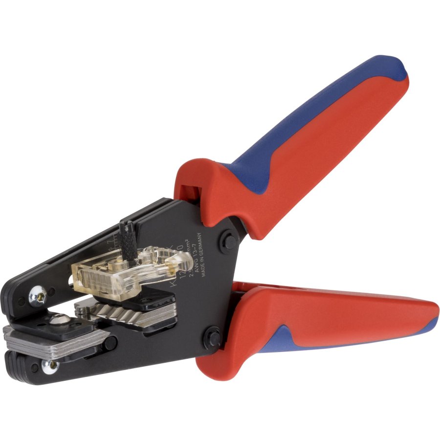 KNIPEX Precision Insulation Stripper with adapted blades #2