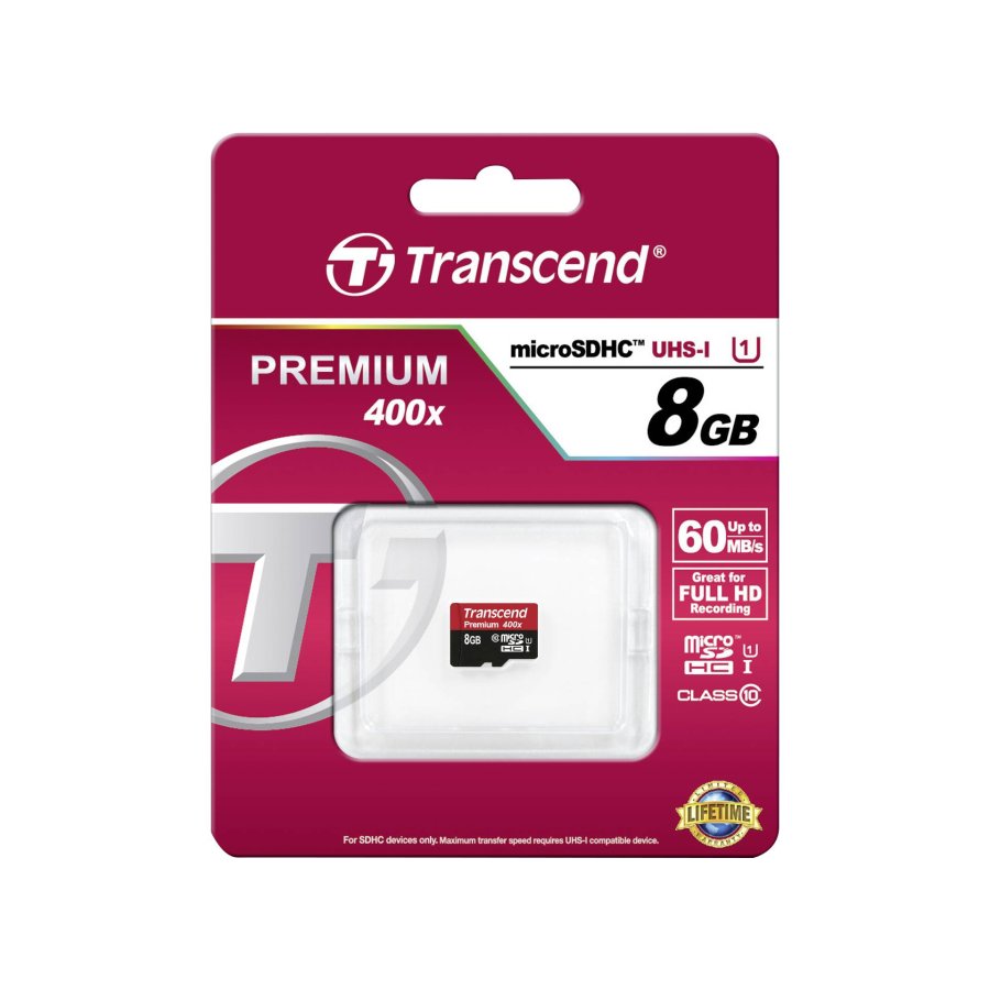 Transcend microSDHC          8GB Class 10 UHS-I 400X #2
