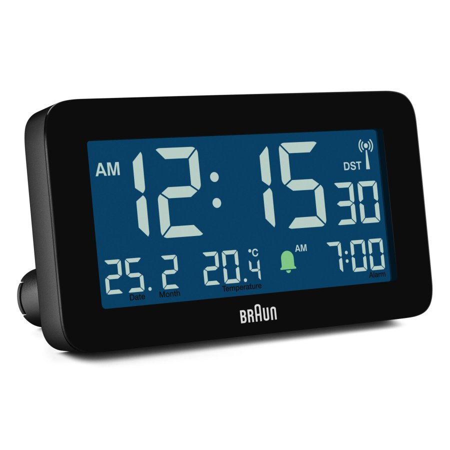 BRAUN BC10 DCF-B Radio alarm clock black #6