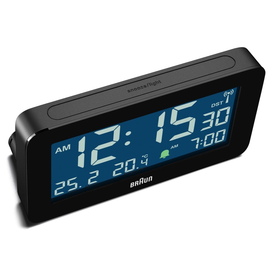 BRAUN BC10 DCF-B Radio alarm clock black #7