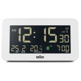BRAUN BC10 DCF-W Radio alarm clock white #2