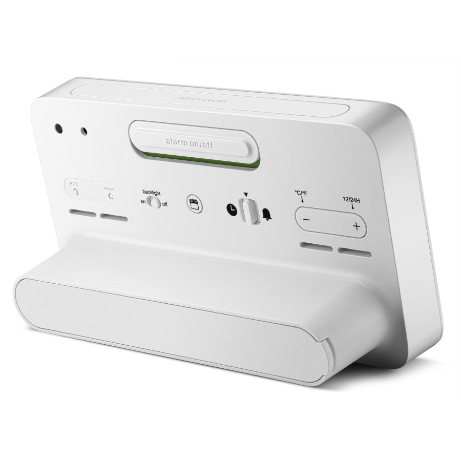 BRAUN BC10 DCF-W Radio alarm clock white #4