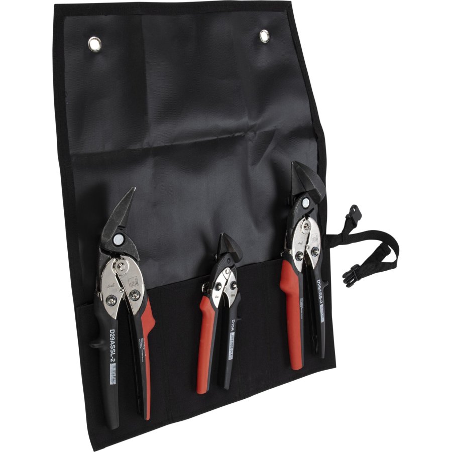 BESSEY Set of shape and straight cutting snips in bag  DSET29-15 #1