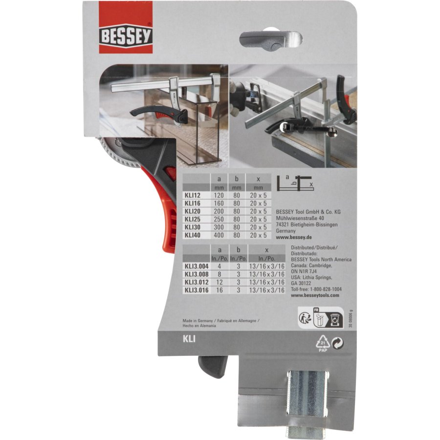 BESSEY KliClamp KLI 120/80 #2