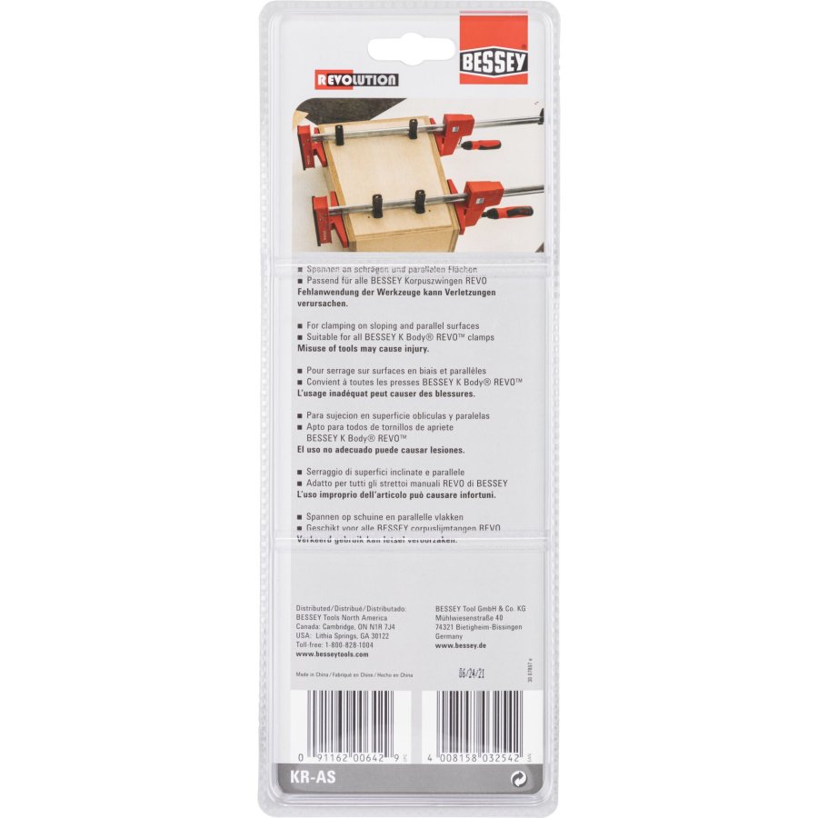 BESSEY Tilting K Body Clamp Adapter KR-AS #2