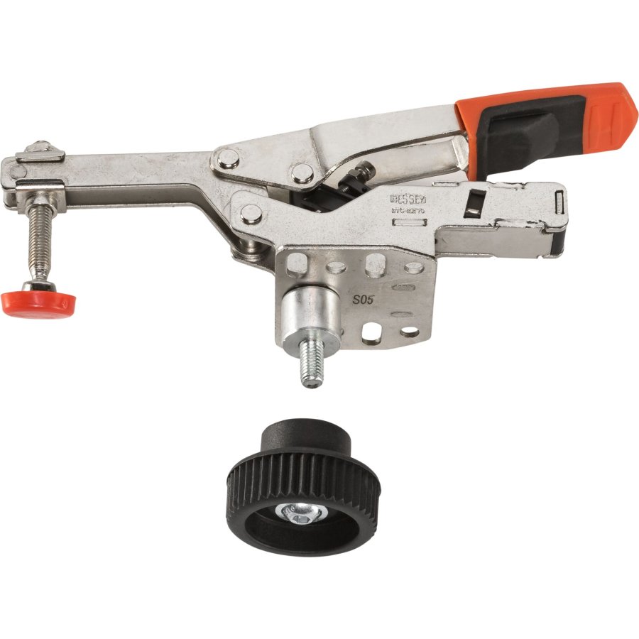 BESSEY Horizontal Toggle Clamp with Horizontal Base Plate #1