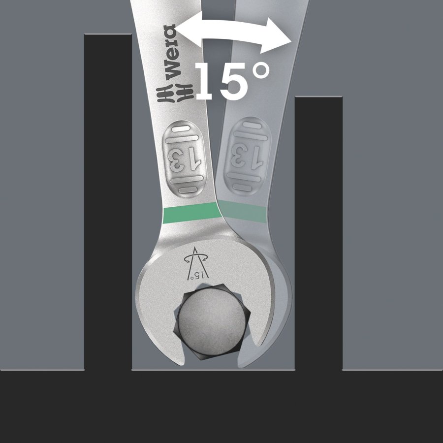 Wera 6003 Joker Set 1 Combination Wrench Set #3