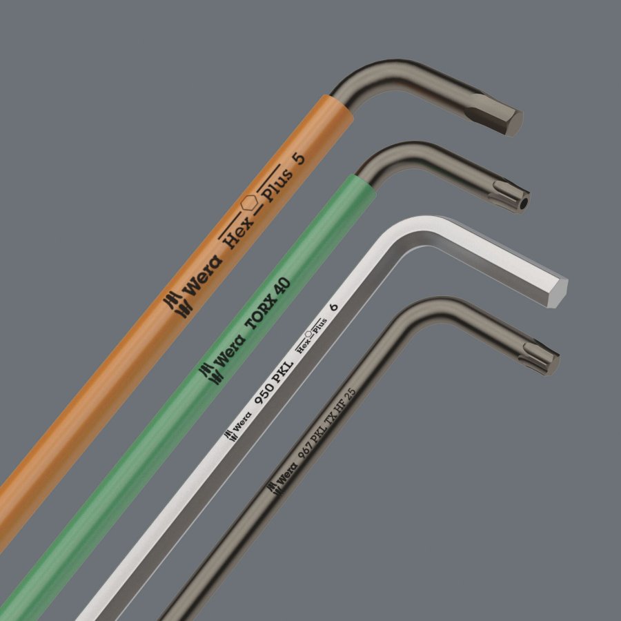 Wera 950/13 Hex-Plus Imperial 1 angle wrench set BlackLaser #2