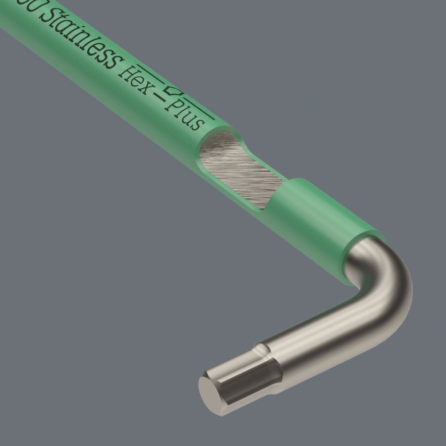 Wera 3950/9 Hex-Plus Multicolour Imperial Stainless 1 #2