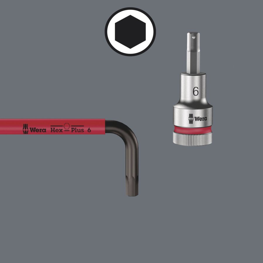 Wera 3950/9 Hex-Plus Multicolour Imperial Stainless 1 #3