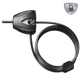 Kabel med hngels Master Lock 8417DPRO Sort #1