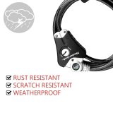 Kabel med hngels Master Lock 8428EURDPRO Sort #3