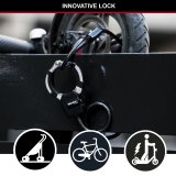 Kabel med hngels Master Lock Sort #10
