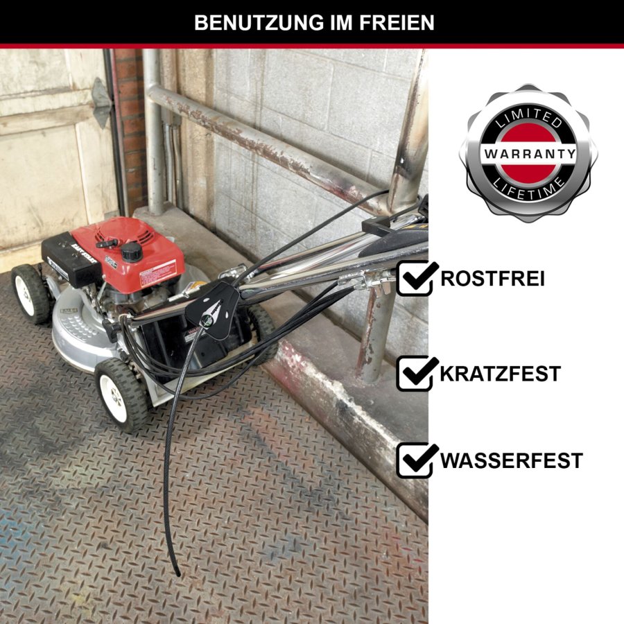 Master Lock Python adjustable Locking Cable 8mm 8418EURD #2