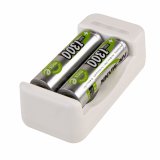 Ansmann Charger Basic II incl. 2 x AA 1300mAh Akku 1001-0119-01 #1