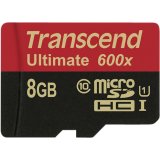 Transcend microSDHC MLC      8GB Class 10 UHS-I 600x + SD-Adapter #1