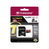 Transcend microSDHC MLC      8GB Class 10 UHS-I 600x + SD-Adapter #3