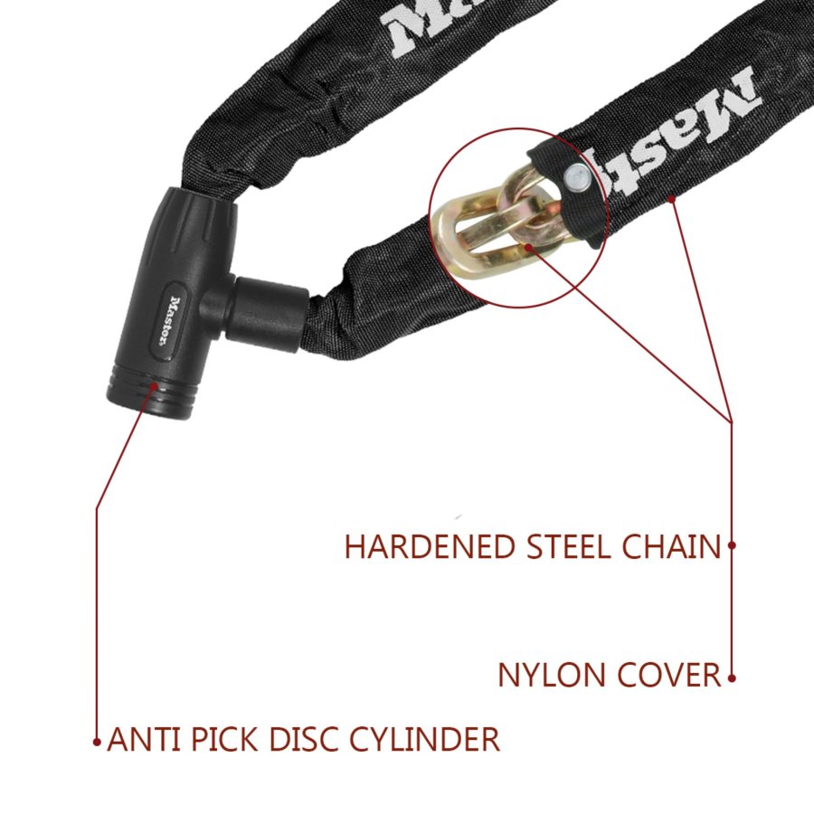 Ngle hngels Master Lock Sort 90 cm #4