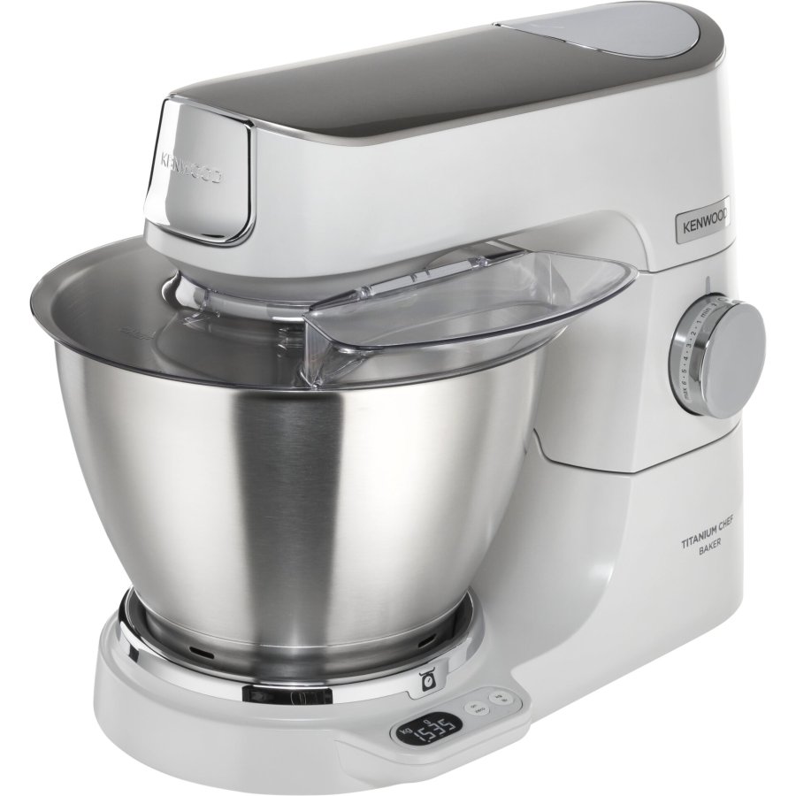 Kenwood KVC65.001WH foodprocessor 1200 W 5 L Rustfrit stl, Hvid Indbyggede vgte #1