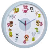 TFA 60.3051.14 Little Animal Kids Wall Clock #1