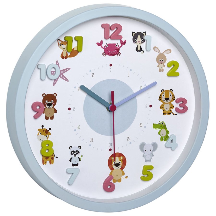 TFA 60.3051.14 Little Animal Kids Wall Clock #1