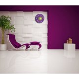 TFA 60.3015.11 Design Wall Clock purple #3