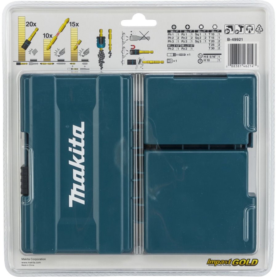 Makita Torsion Bit Set 26-piece B-49921 #2