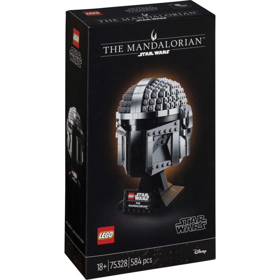 LEGO Star Wars  75328 Mandalorian Helmet #1