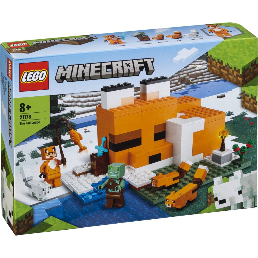 LEGO Minecraft 21178 The Fox Lodge #1
